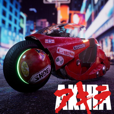 ArtStation - Kaneda's Bike