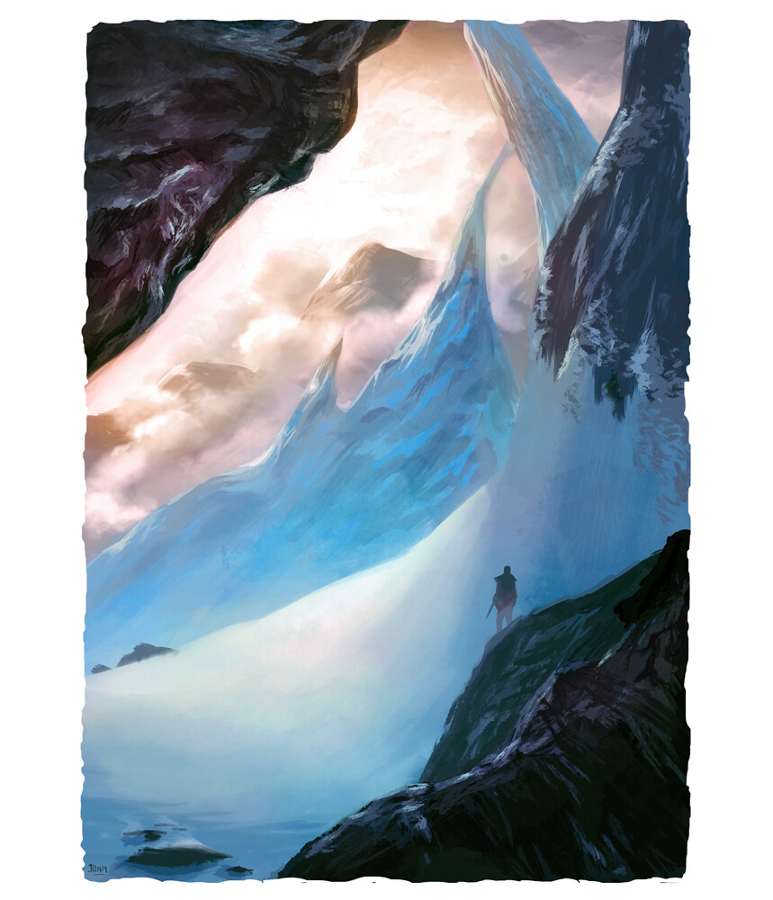 ArtStation - Ice path