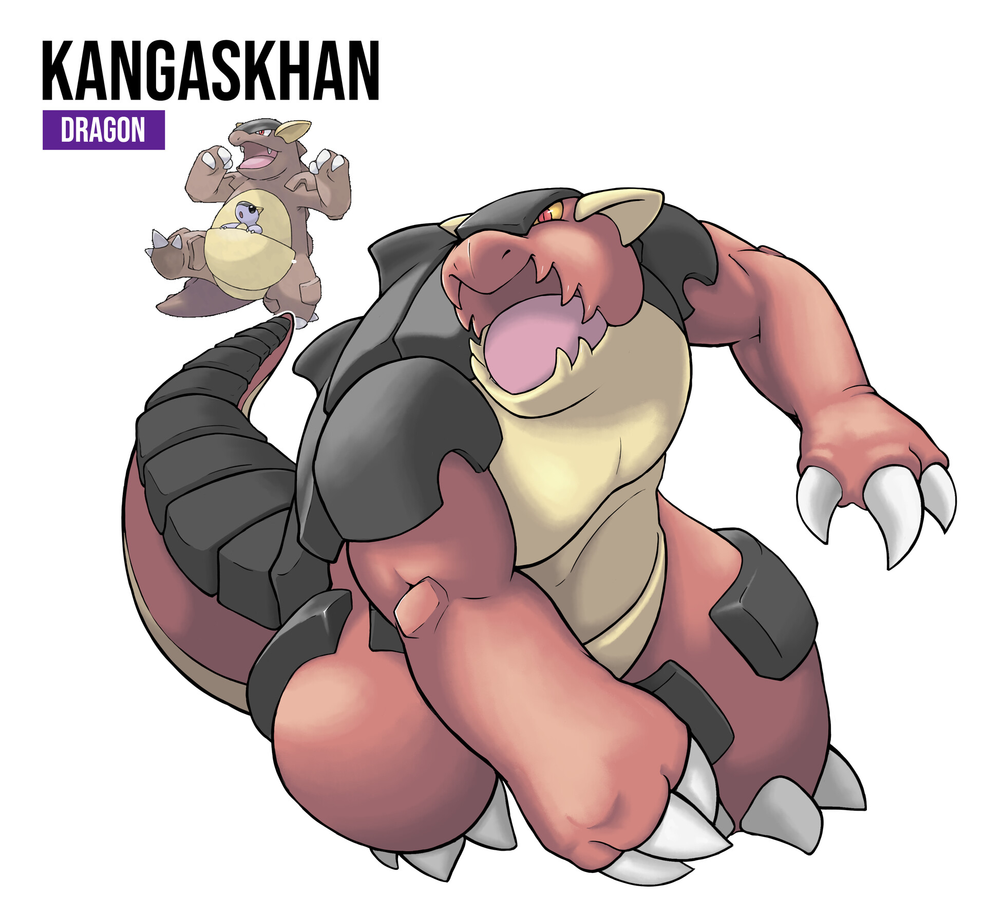 ArtStation - Kangaskhan