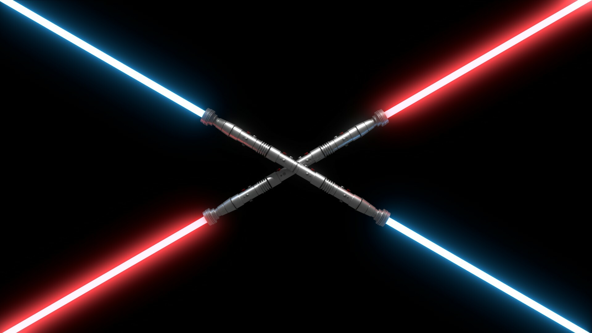 double red lightsaber