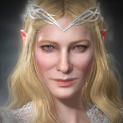 ArtStation - The Hobbit_Galadriel