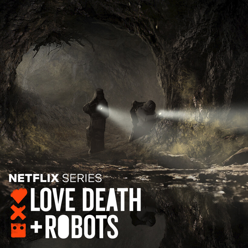 ArtStation Love, Death & Robots Secret War The Nest