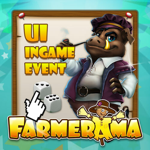 ArtStation UI Farmerama Dice Event