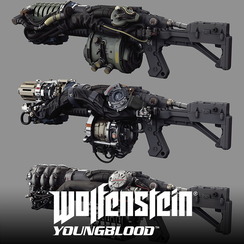 Wolfenstein: Youngblood - LKW  HighPoly