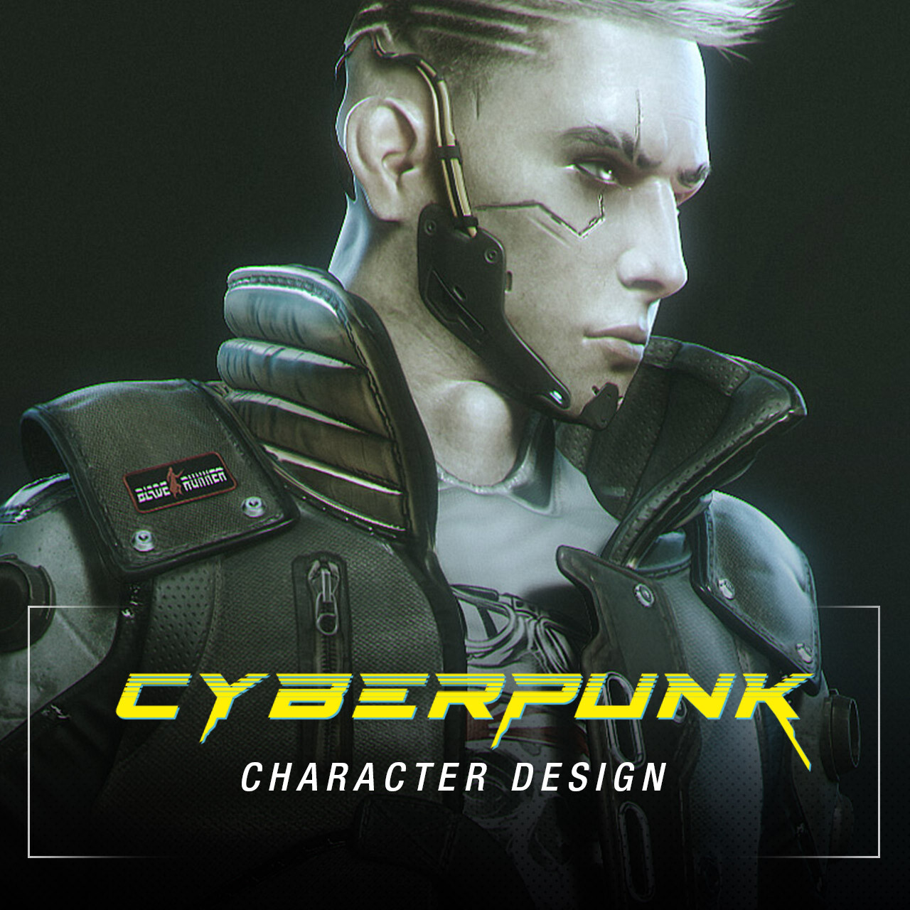 ArtStation - Anime cyberpunk character