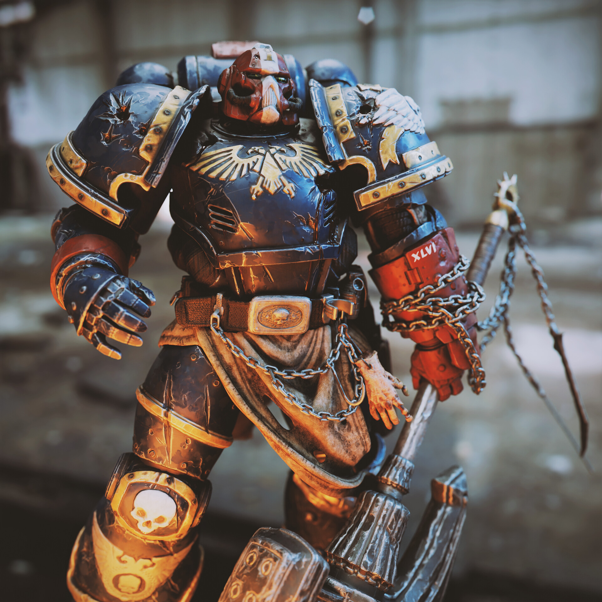 ArtStation - wh40k model from Alexei konev