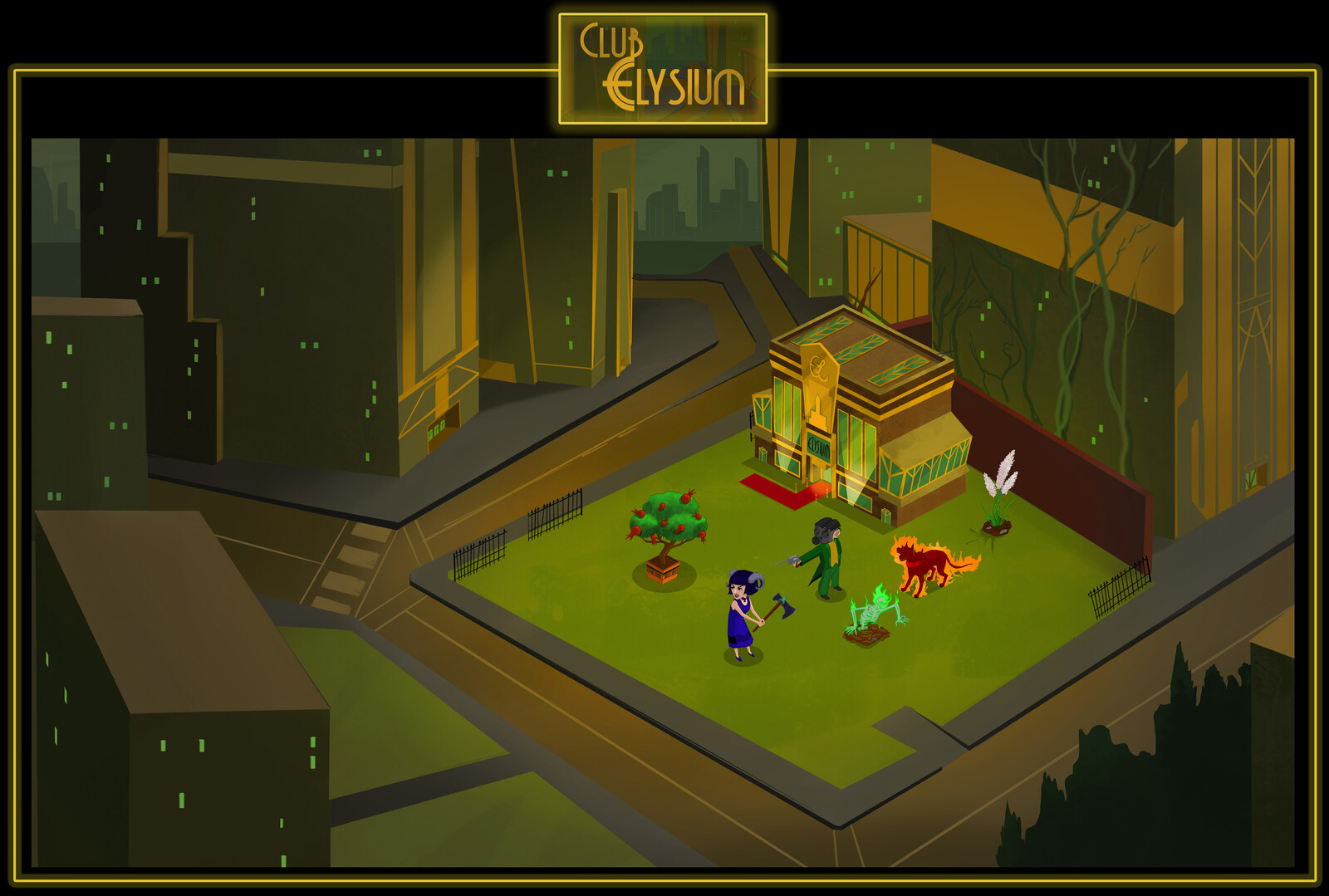 2D Isometric Mobile Game - Project: Club Elysium