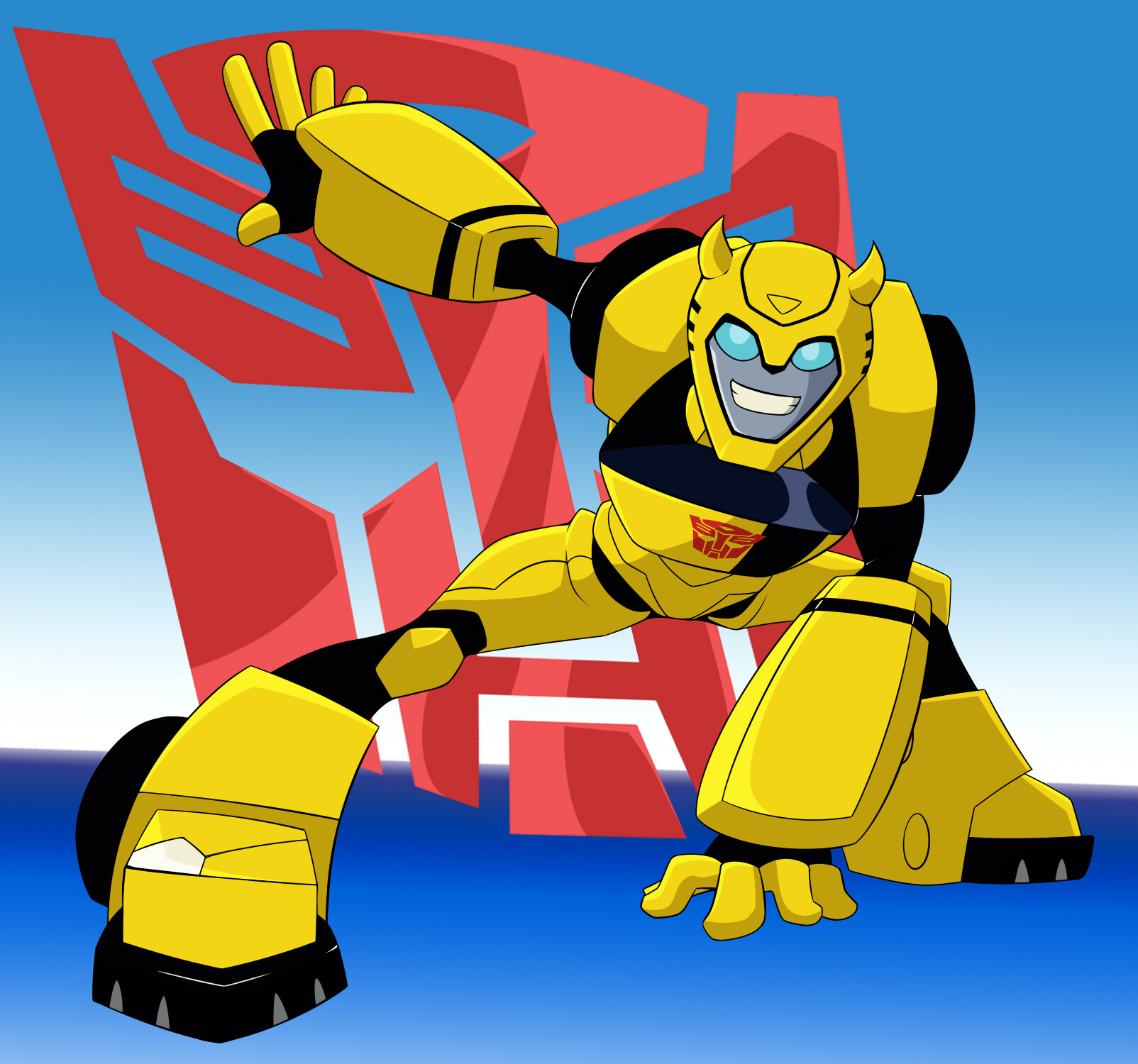 transformers animated bumblebee