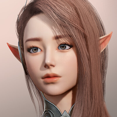 ArtStation - Butterfly Elf