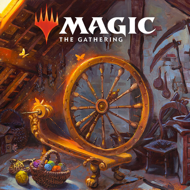 ArtStation Spinning Wheel MTG