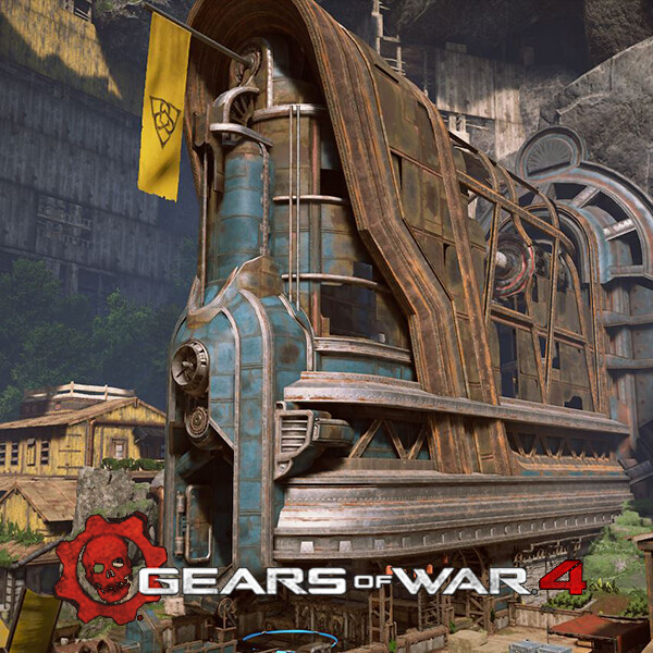 Artstation gears of war 4 dlc mp dawn