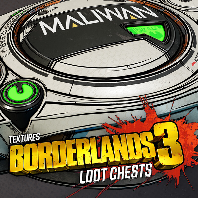 ArtStation - Gold Chest & Key - Borderlands 3