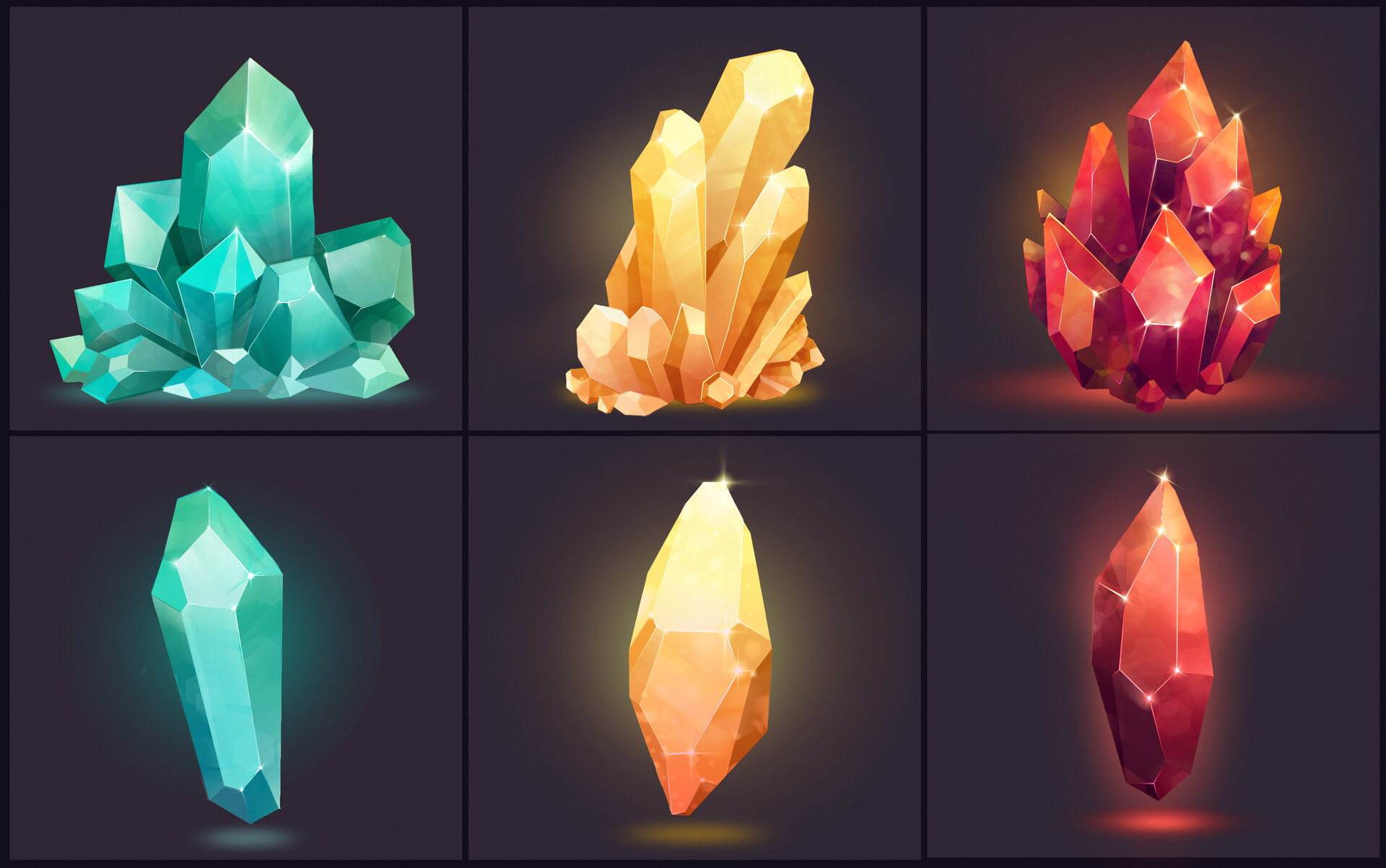 study of gems and crystals