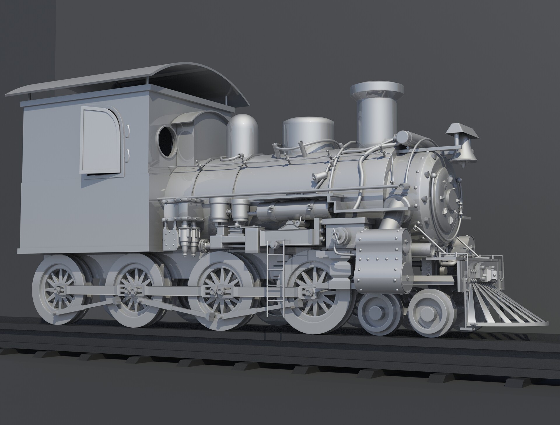 ArtStation - Train engine