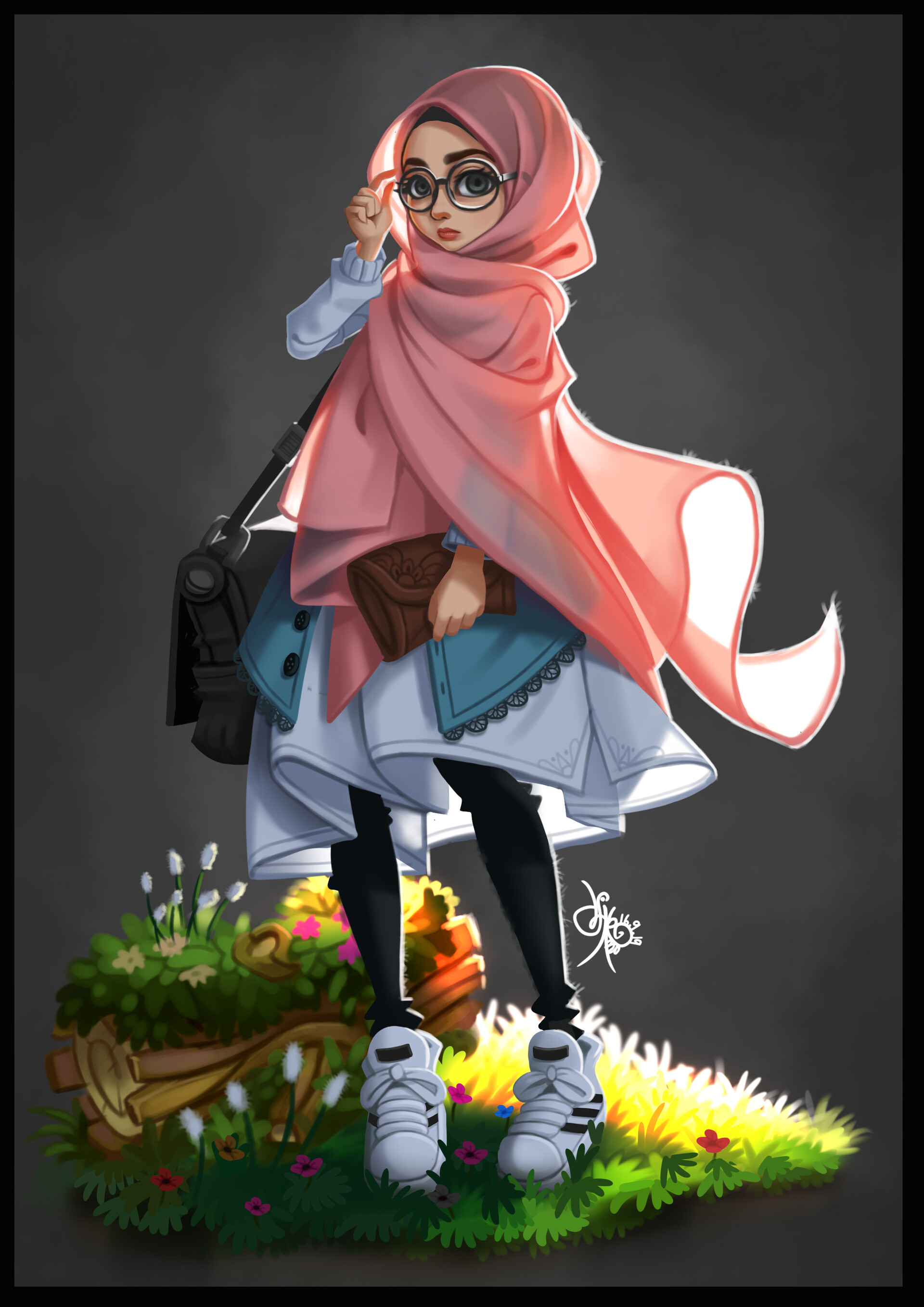 hijab hipster