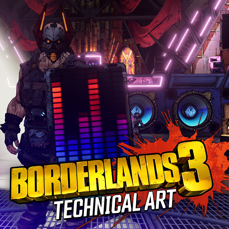 ArtStation Borderlands 3 Visualized Audio Effects for Mouthpiece