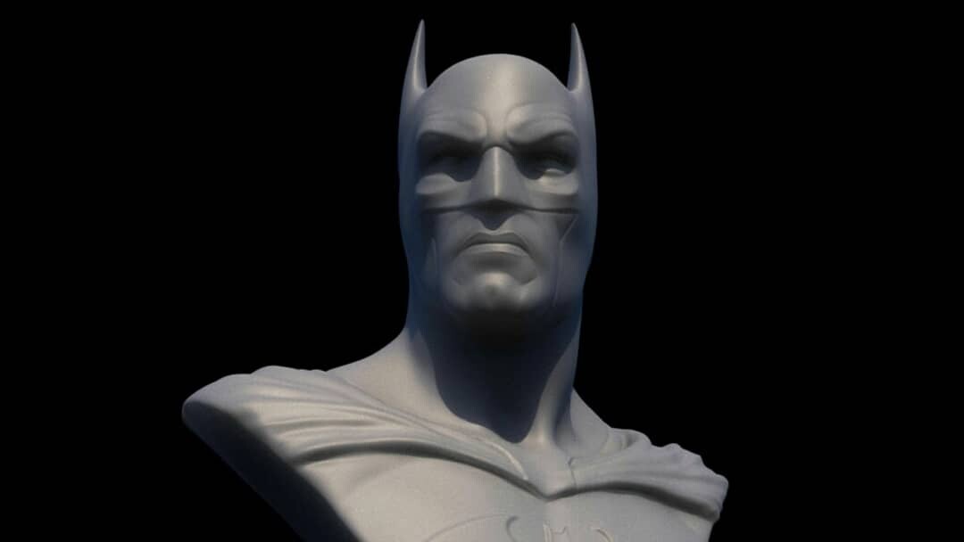 ArtStation - Batman head bust 3d model