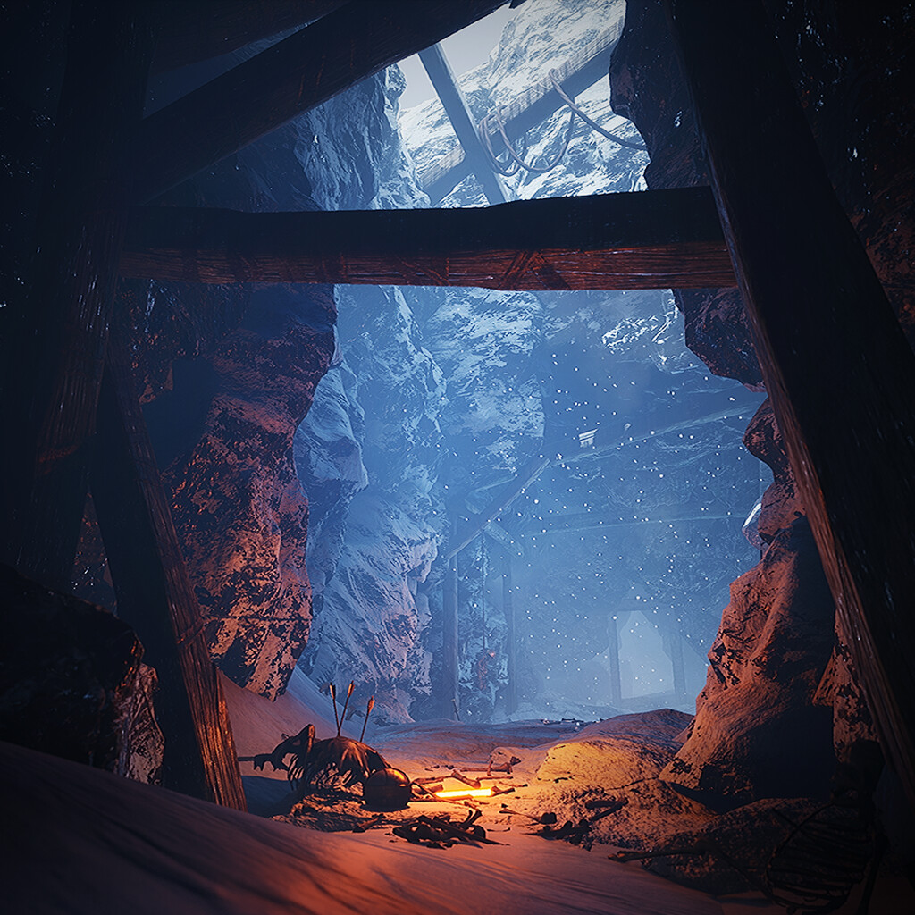 ArtStation - The Lost Cavern