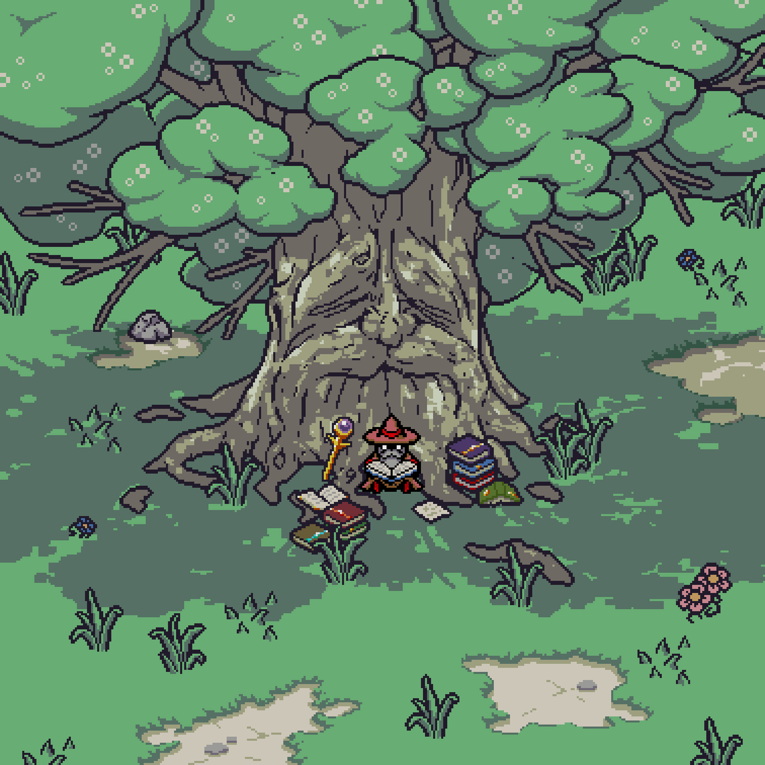 ArtStation - pixel assets mockup