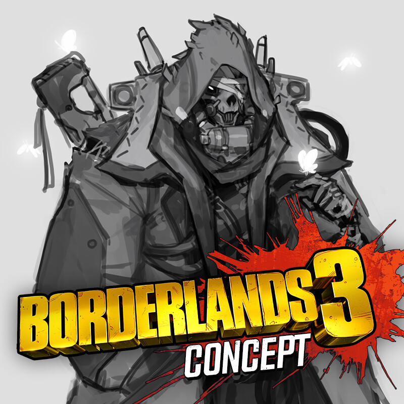 ArtStation Borderlands 3 FL4K The Beastmaster Additional Work
