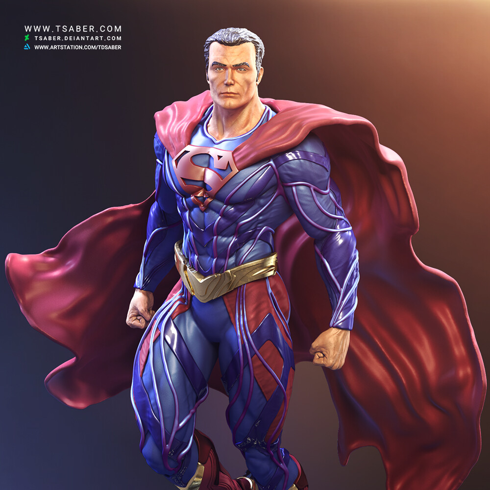 ArtStation - Superman Sculpture - Fan art