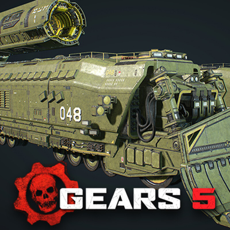 PIXEL MAFIA Gears 5 UIR Transport Helicopter