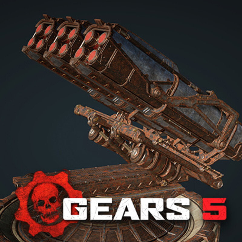 PIXEL MAFIA Gears 5 UIR Transport Helicopter