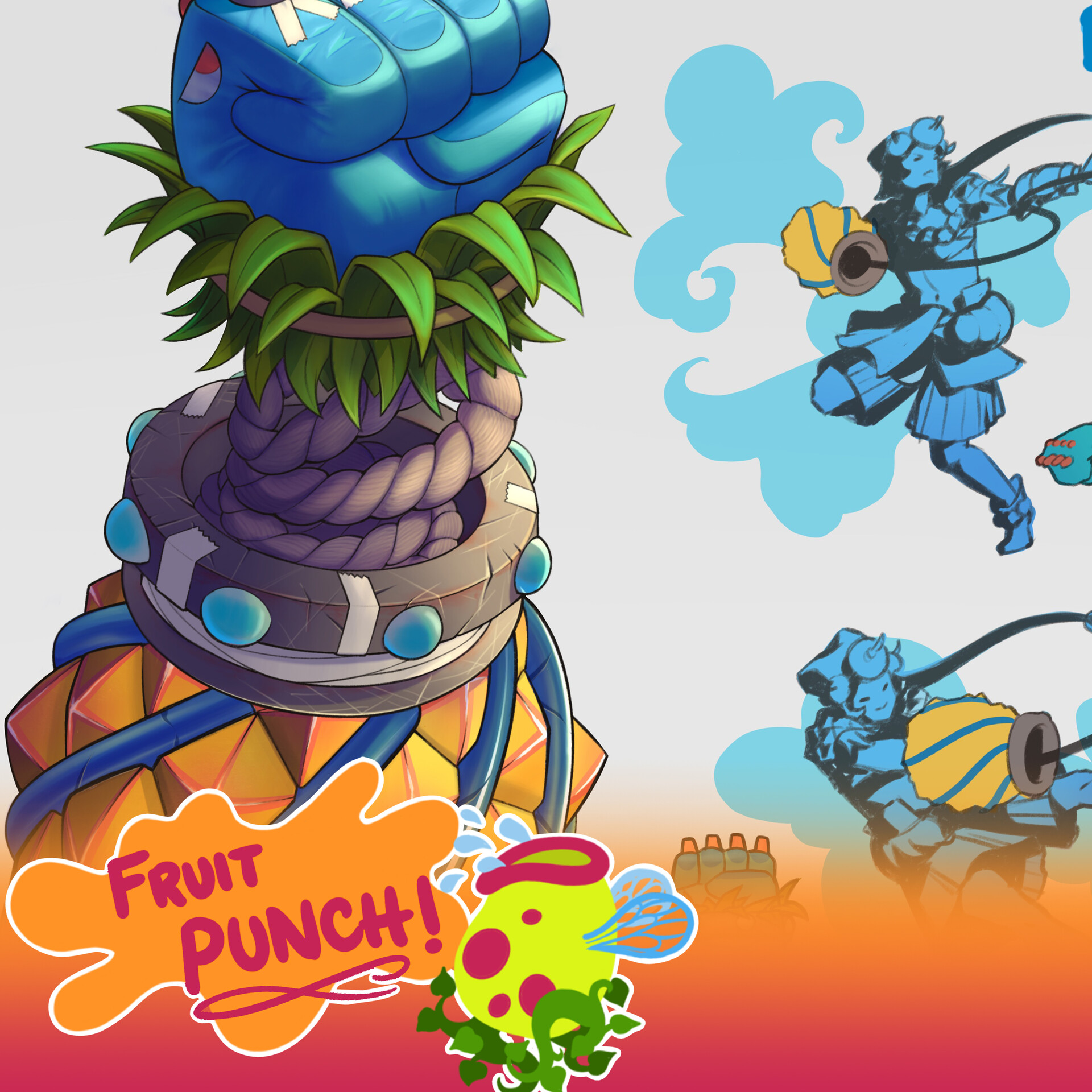 ArtStation - Star Punch the Star Puncher