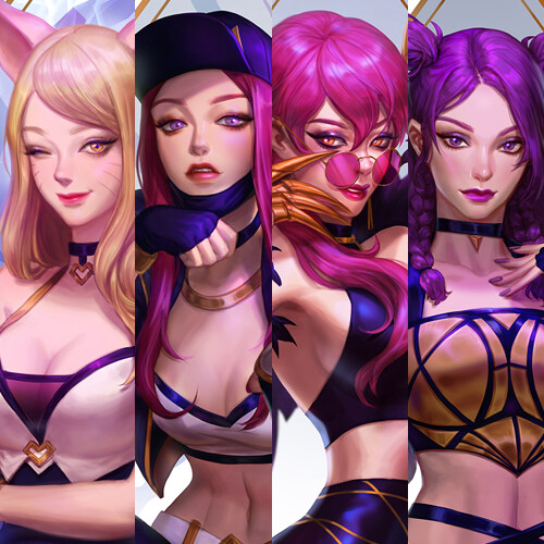 K/DA Fan Art