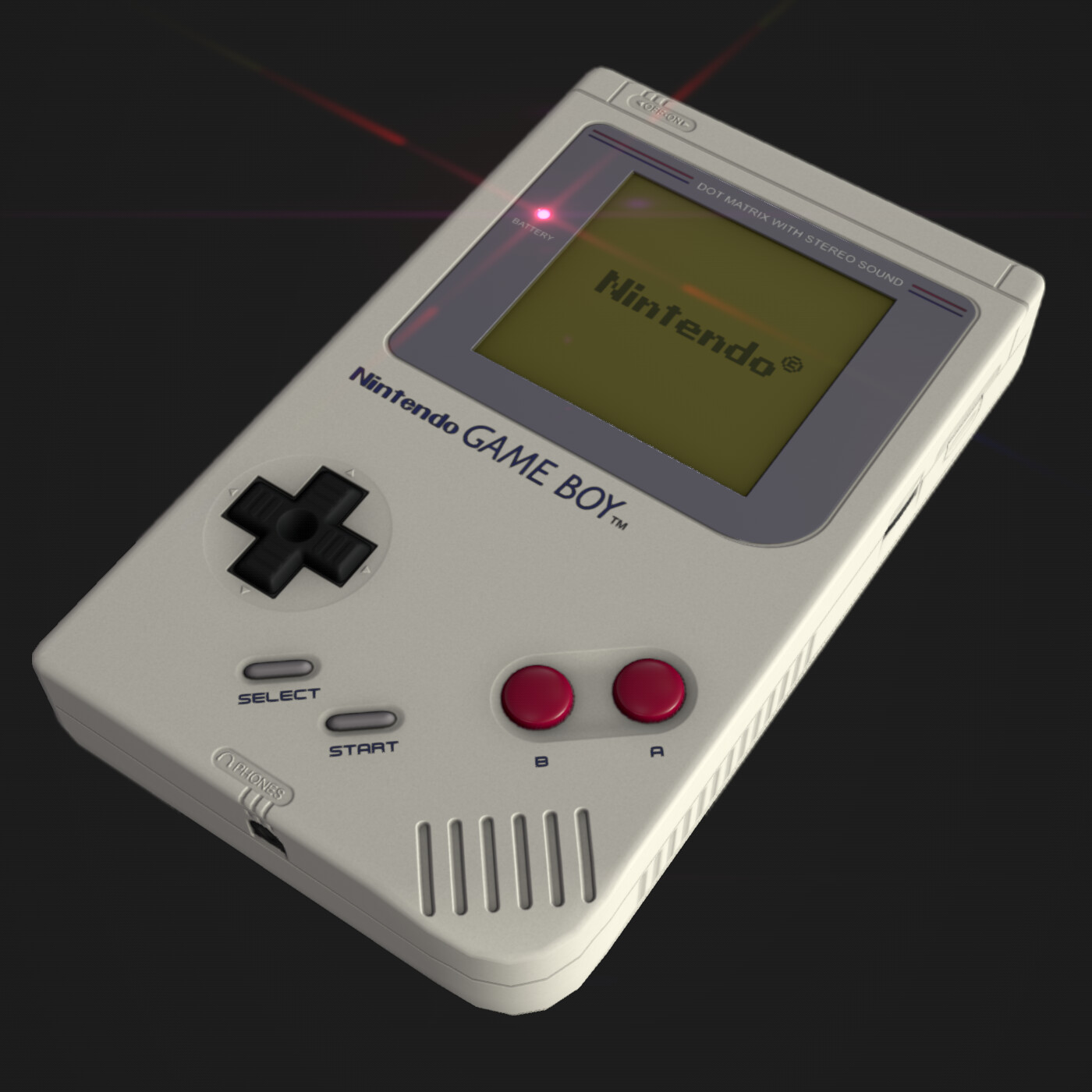 ArtStation - Gameboy Texture