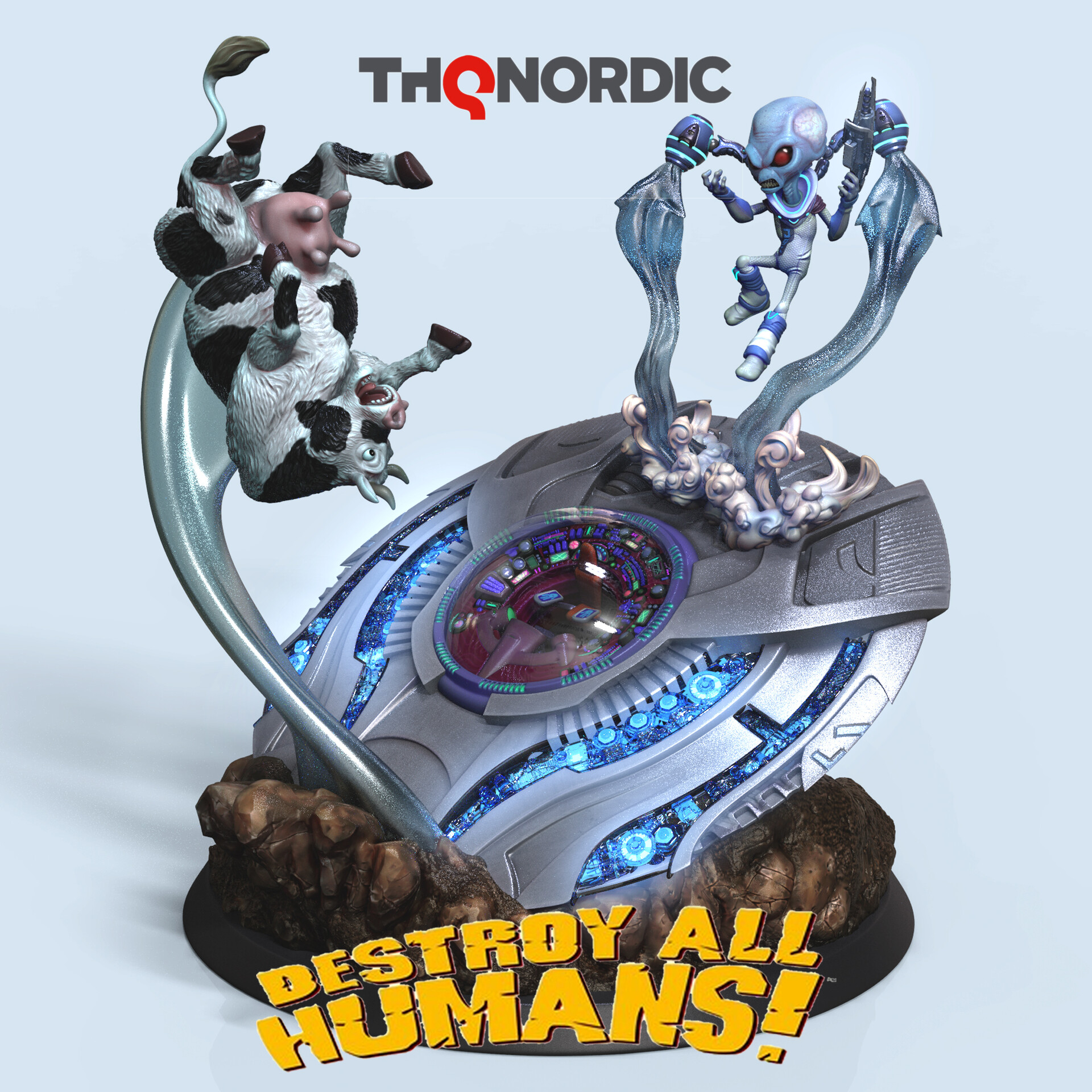 Collectibles For Men Destroy All Humans: Reprobed - Crypto Statue For Sale