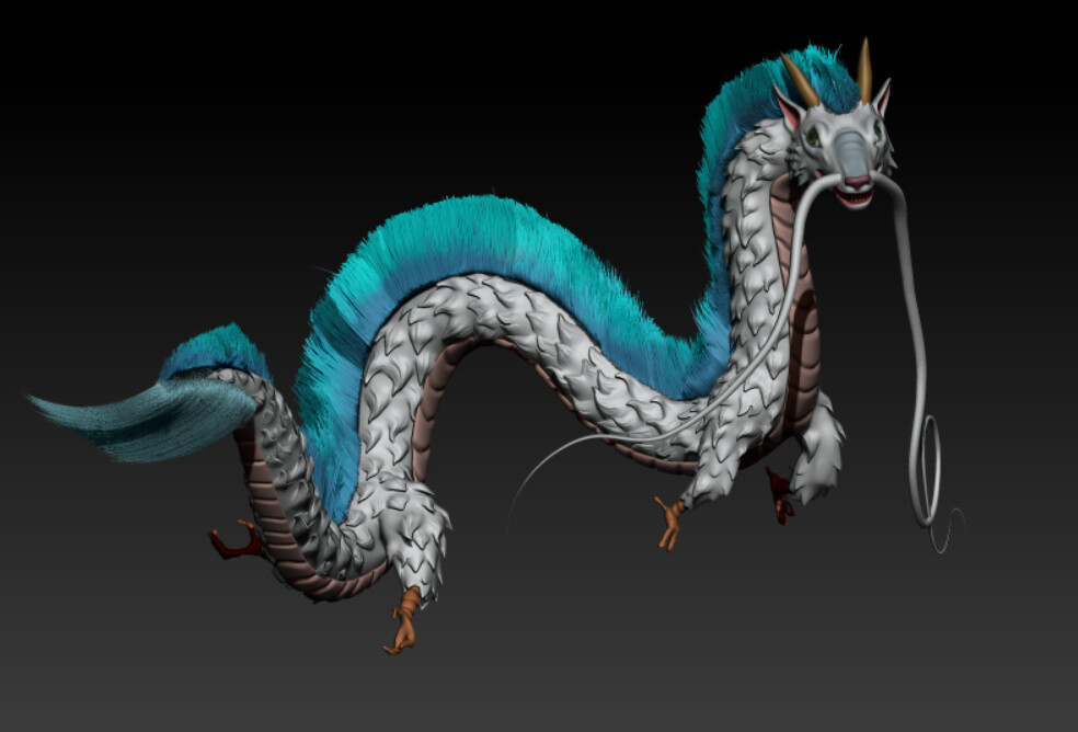 ArtStation - Dragon Model