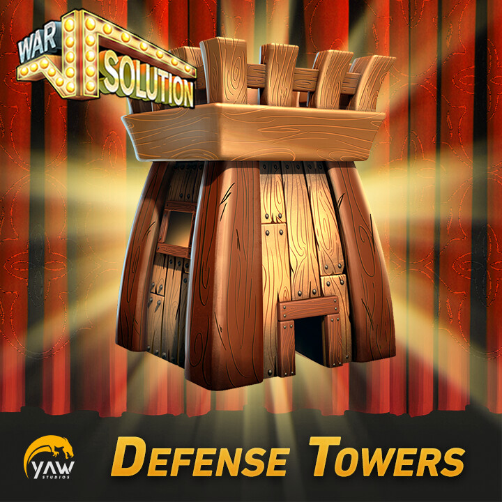 Felipe Blanco - Defense Tower Concepts for game War Solution