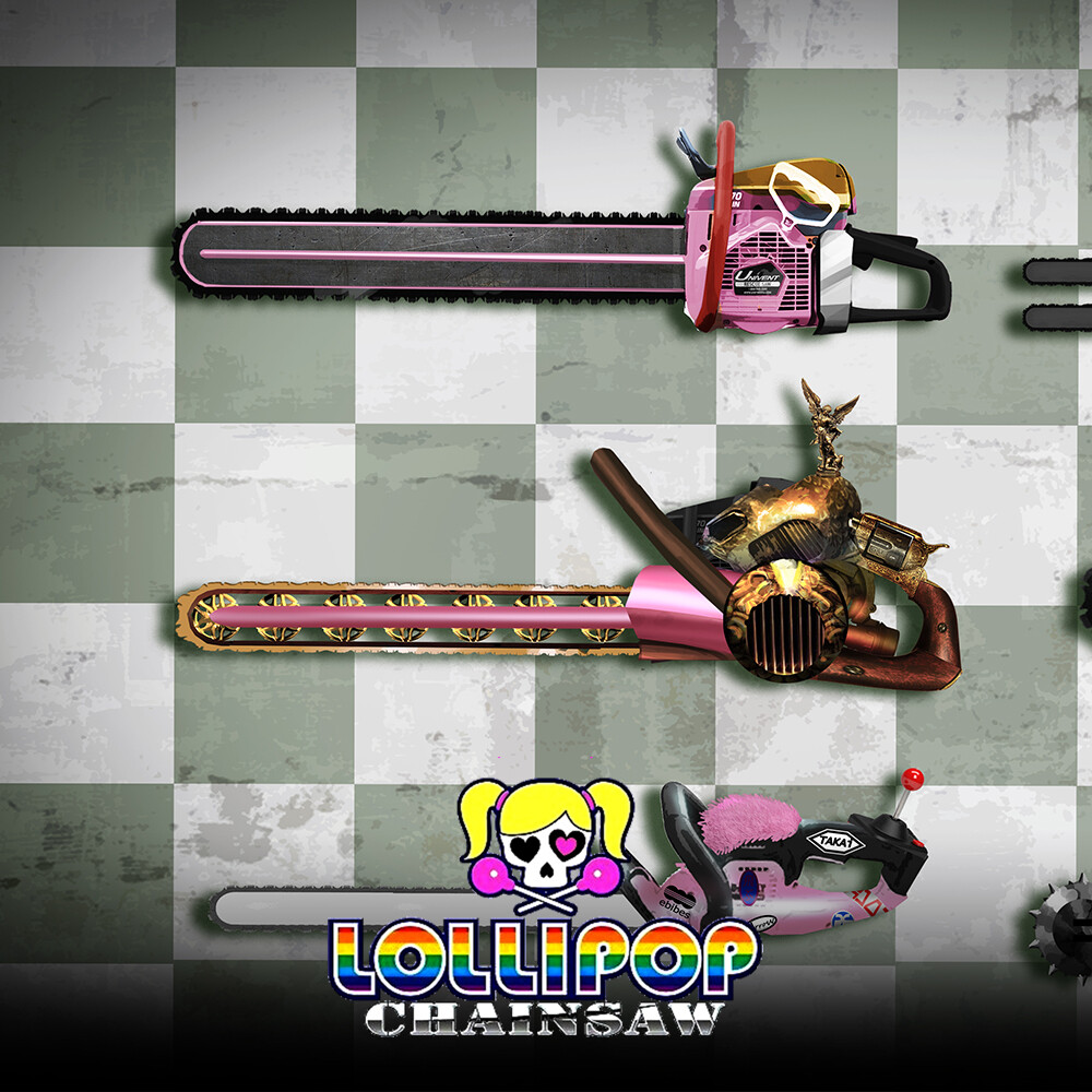 Qenoxis Design on X: Steam Artwork Design - Lollipop Chainsaw by