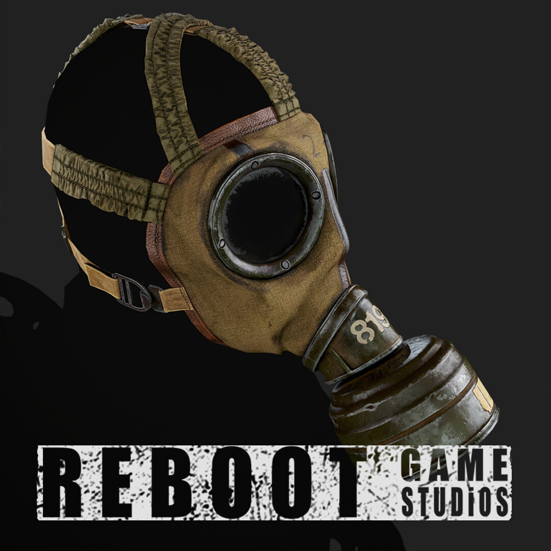 ArtStation - Gas Mask / WireSpool