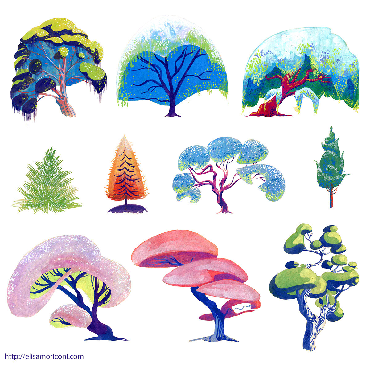 Trees studies