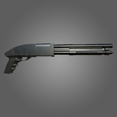 ArtStation - Shotgun - Resident Evil 2