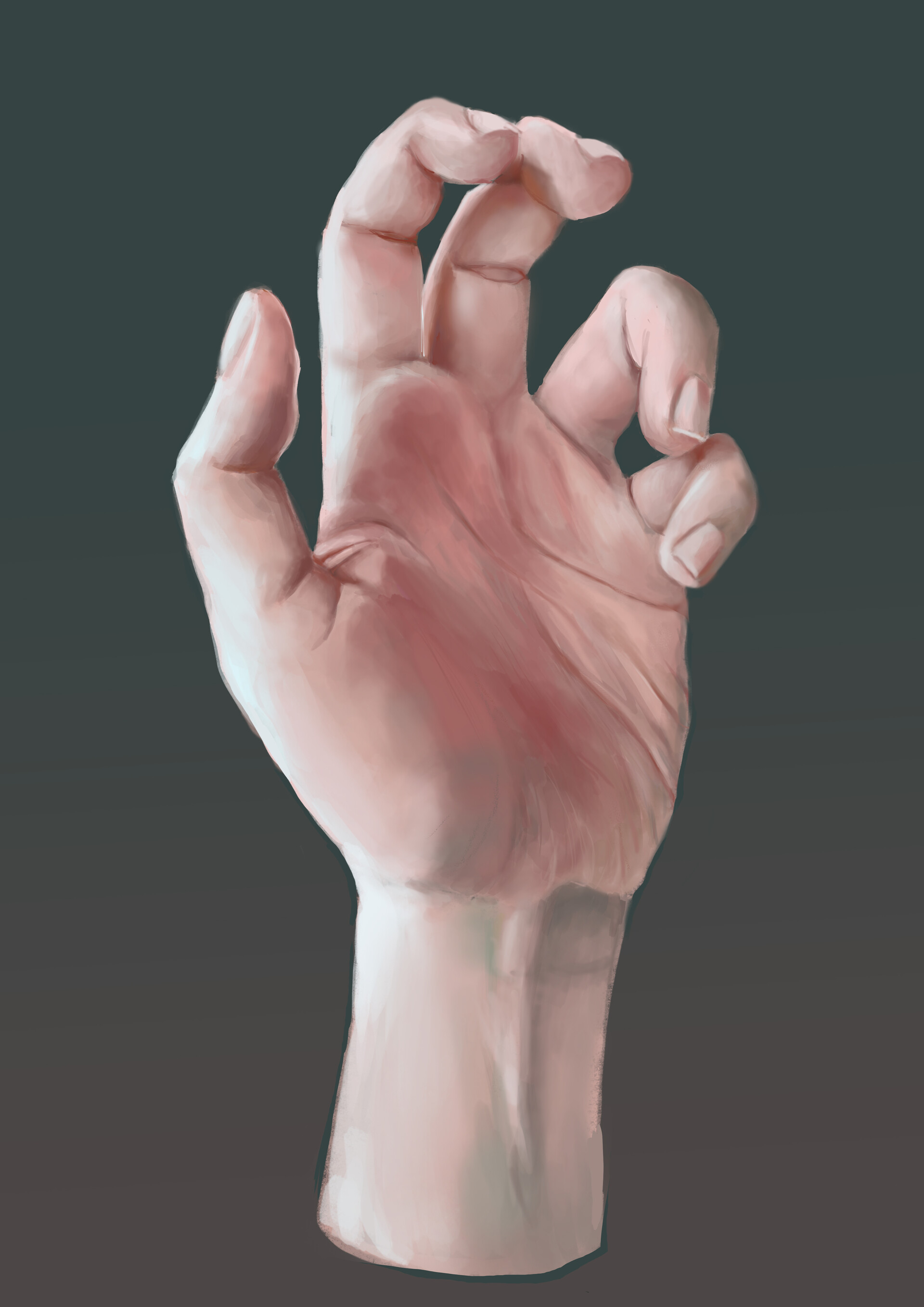 ArtStation - Hand study