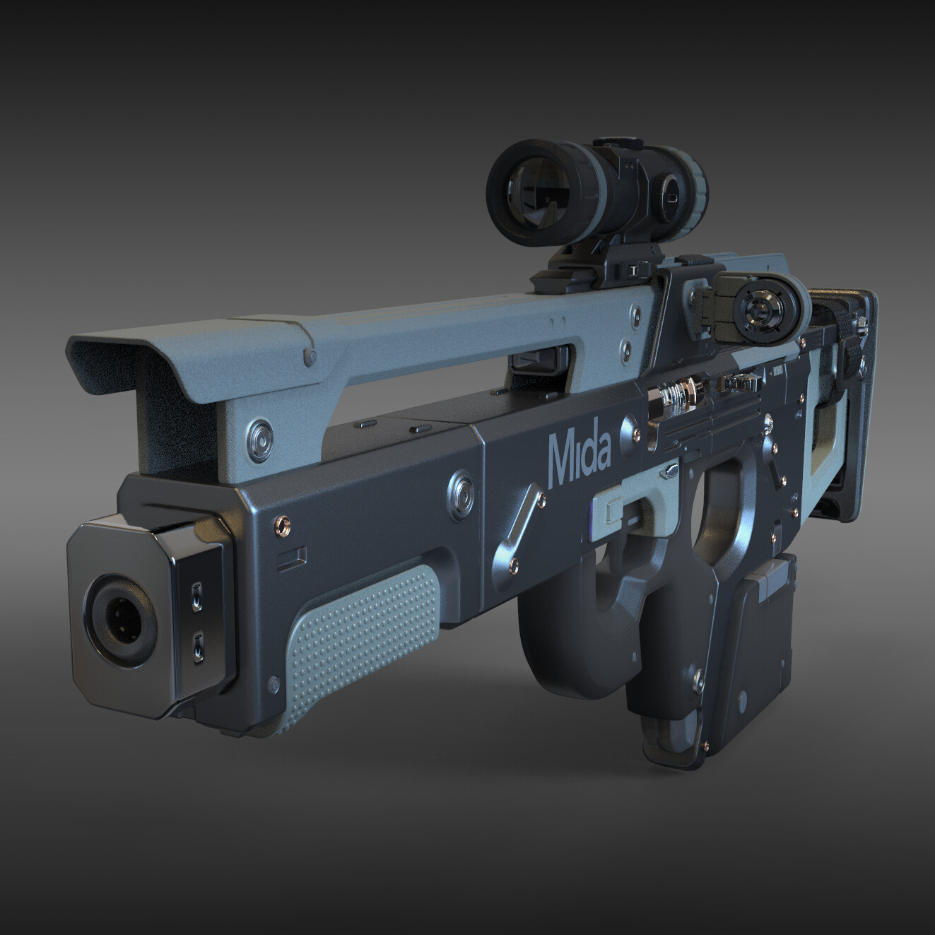 ArtStation - Mida High Poly