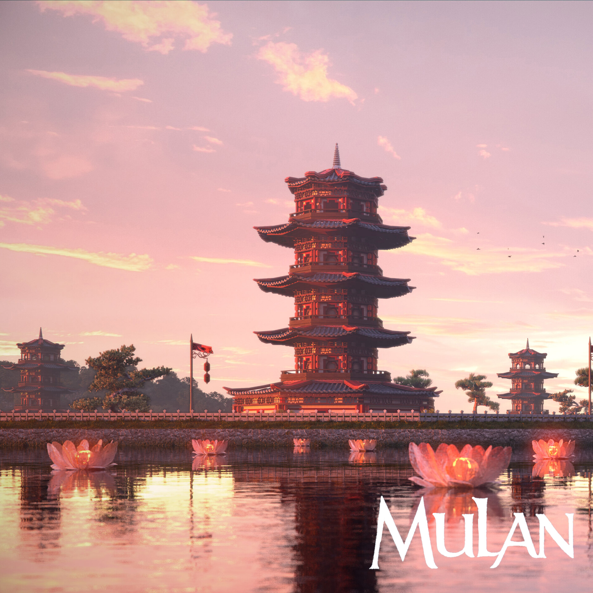 Artstation Mulan Environment Fanart Filipa Cruz mulan environment fanart filipa cruz