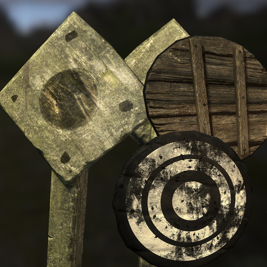 ArtStation Kyuudo Range, Props [Targets]