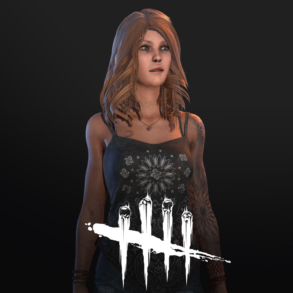 Kate Denson from Dead by Daylight - Curtain Call DLC. 