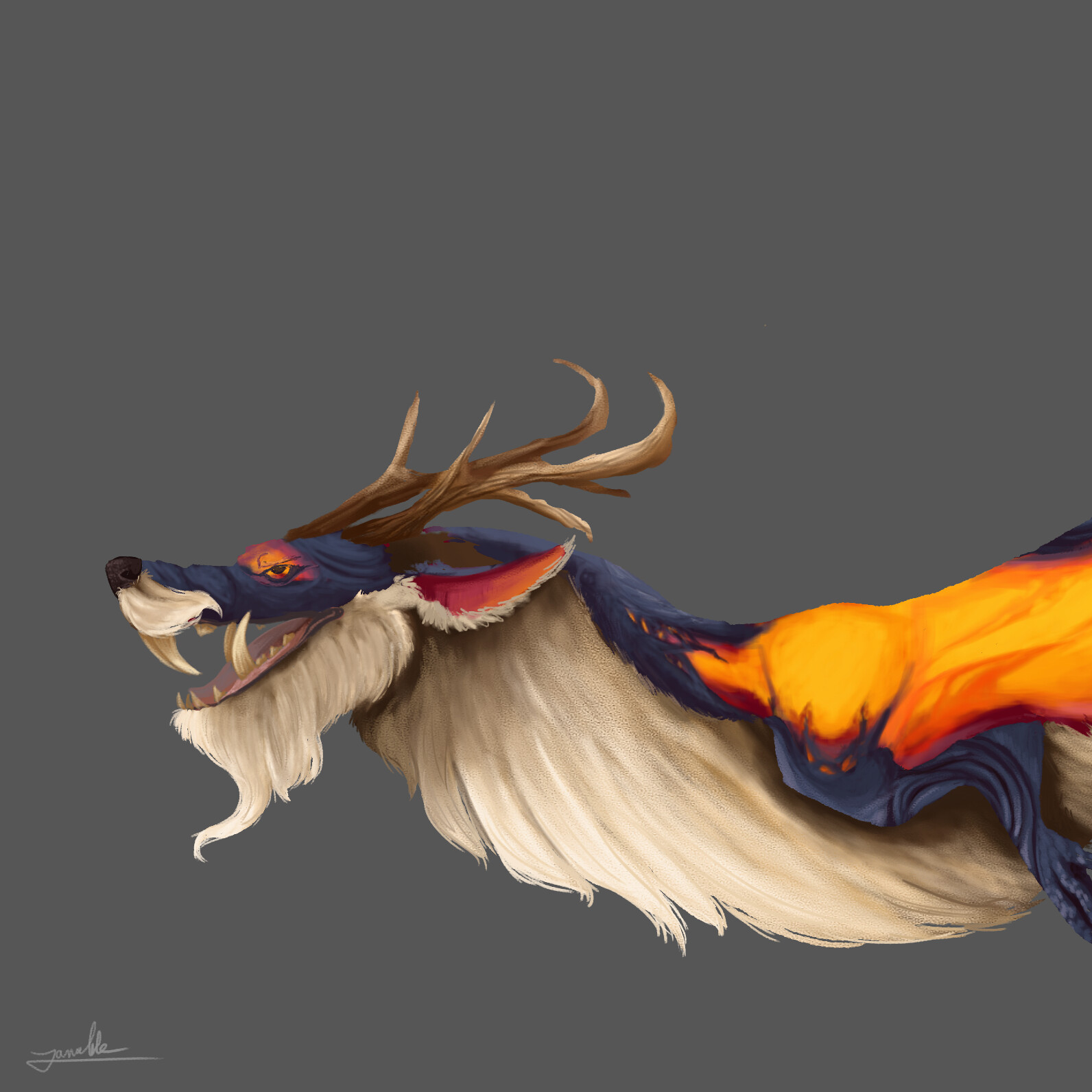 ArtStation - Fire Dragon