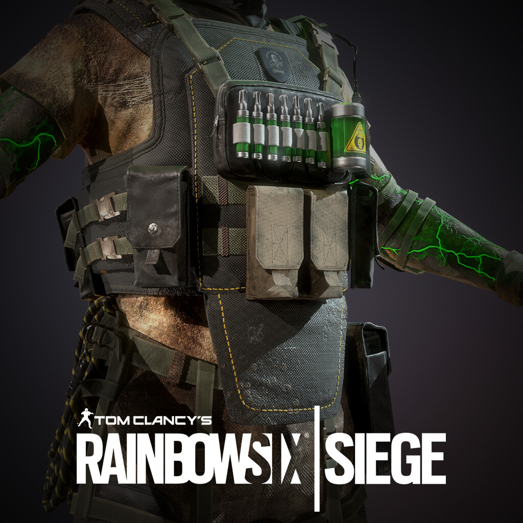 Cristina Cubero Rainbow Six Siege Lesion Halloween Uniform