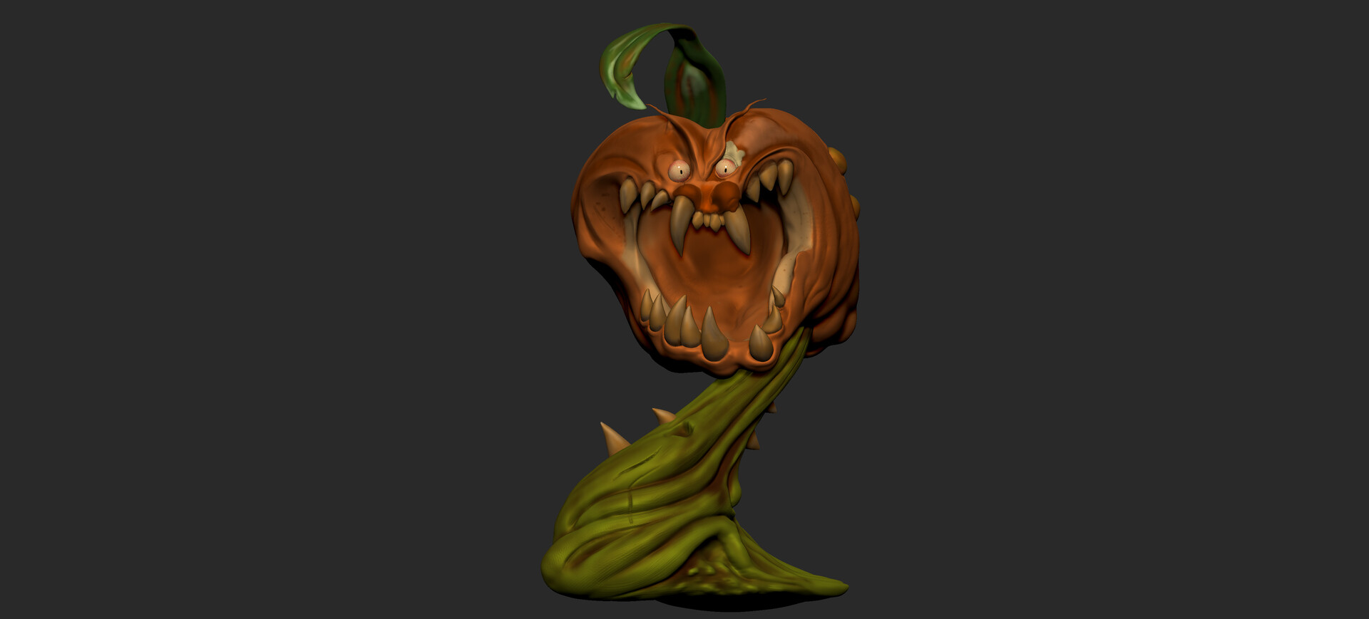 ArtStation - Creepy Pumpkin