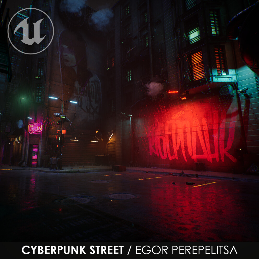 ArtStation - Cyberpunk Kit [UE4]