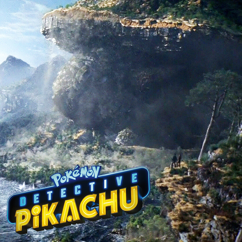 ArtStation Detective Pikachu Torterra Large Modelling / Texturing