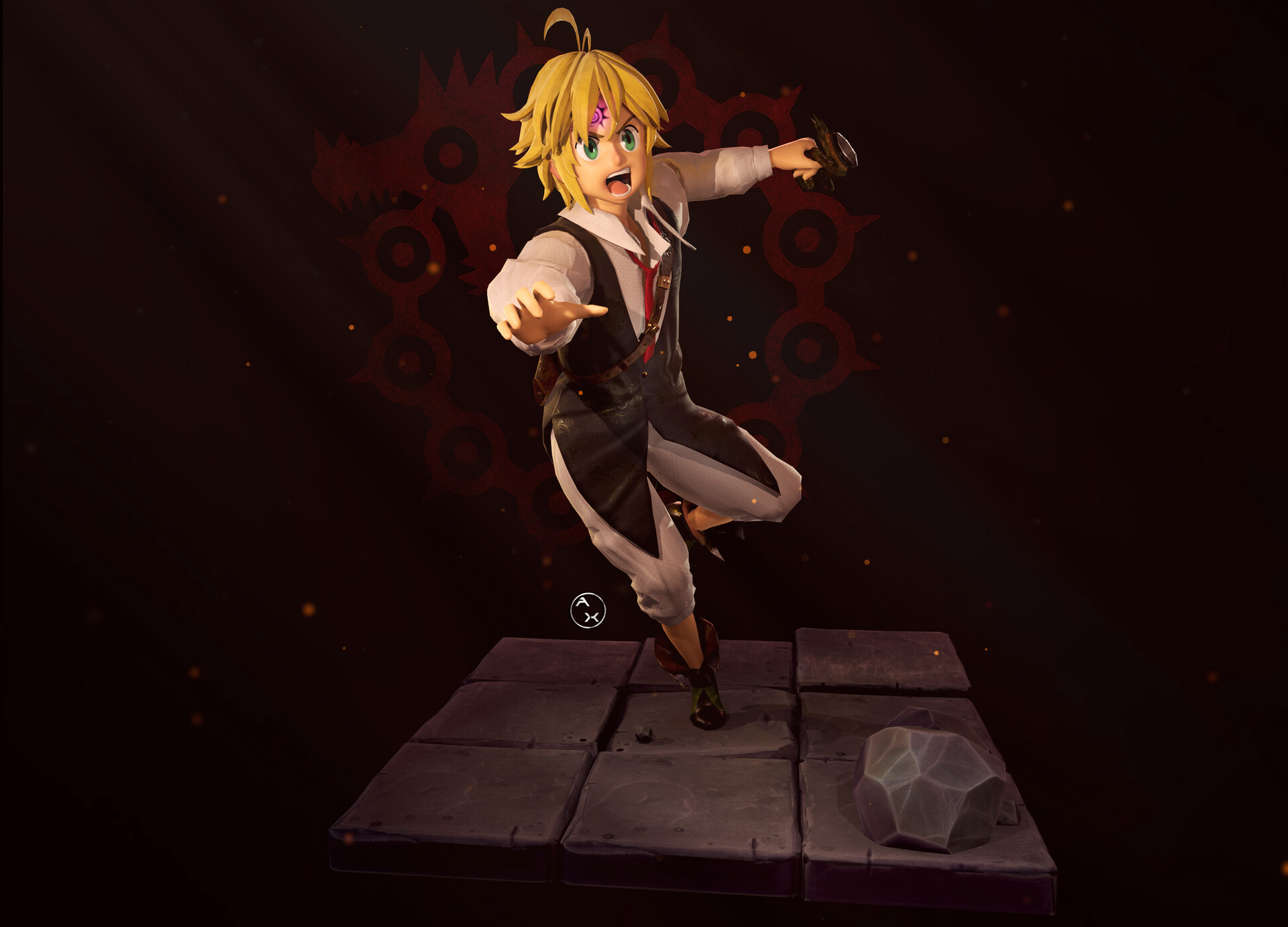 Meliodas Wallpaper 2 by BenjaminTHYT on DeviantArt | Seven deadly sins  anime, Seven deady sins, Seven deadly sins