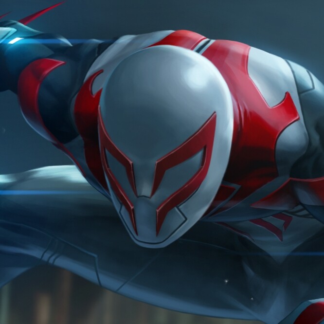 ArtStation - Marvel Future Fight_spiderman 2099