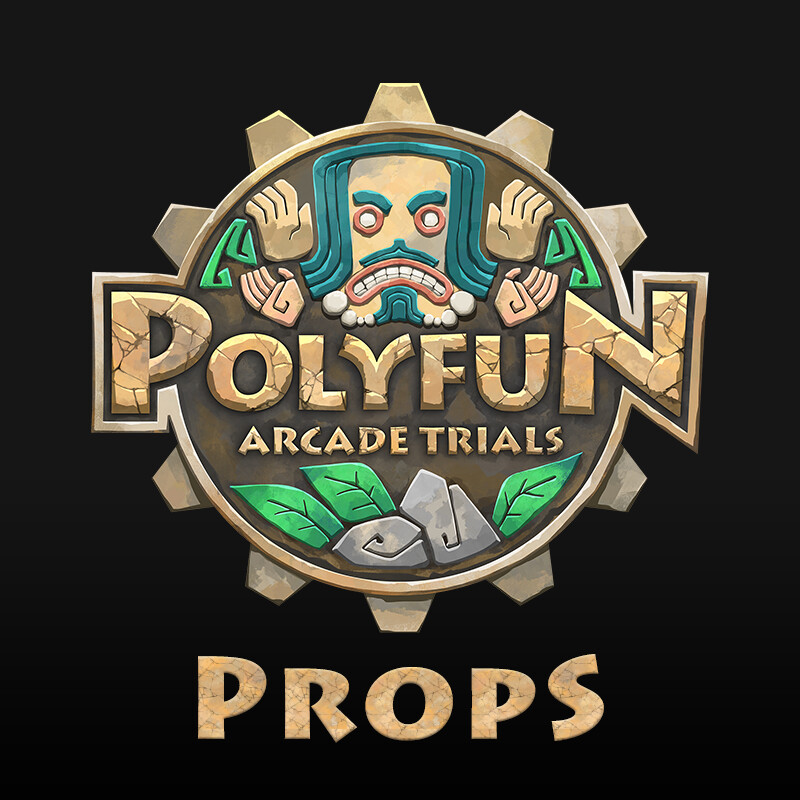 ArtStation - Polyfun Arcade Trials: Props